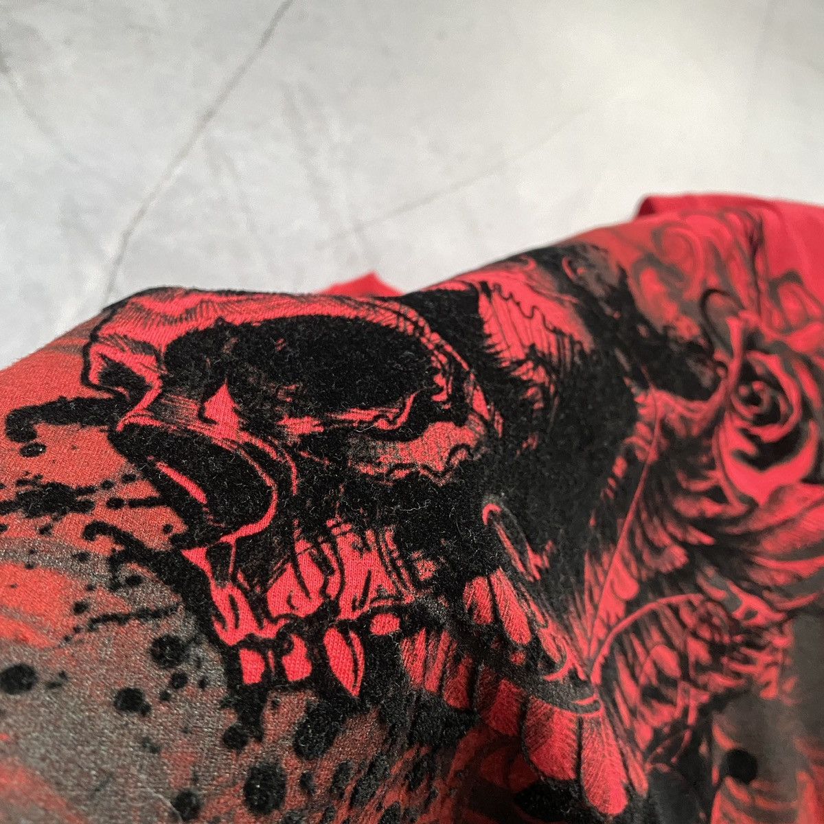 Hysteric Glamour × Japanese Brand Vintage Japan Tribal Affliction style Skulls Tee T Shirt 90s Size US M / EU 48-50 / 2 - 10 Thumbnail