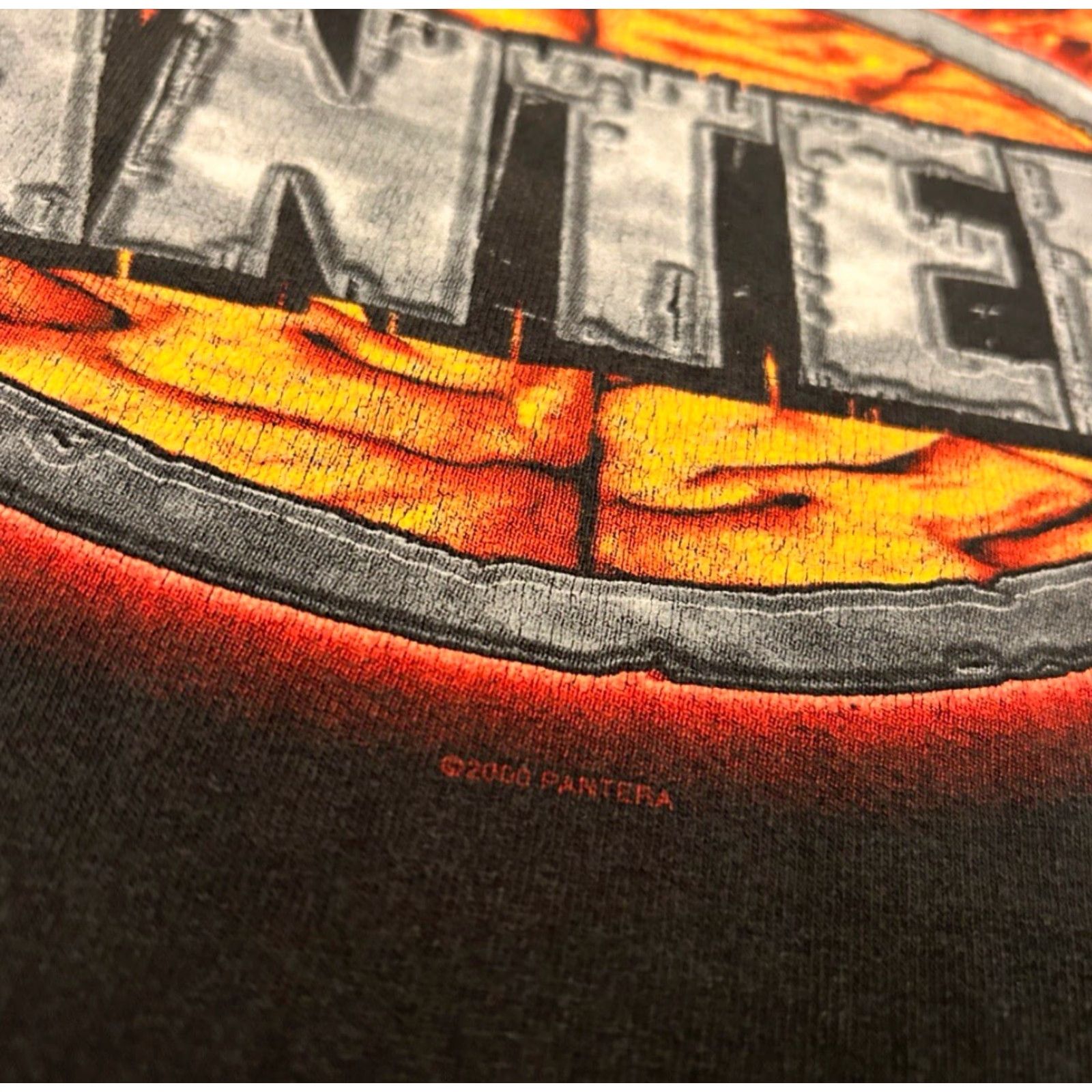 Vintage VINTAGE Pantera Cowboys From Hell CFH 2000 VTG Sleeveless Band Tee Shirt XL Men Black 90s Shirt Size US XL / EU 56 / 4 - 3 Thumbnail
