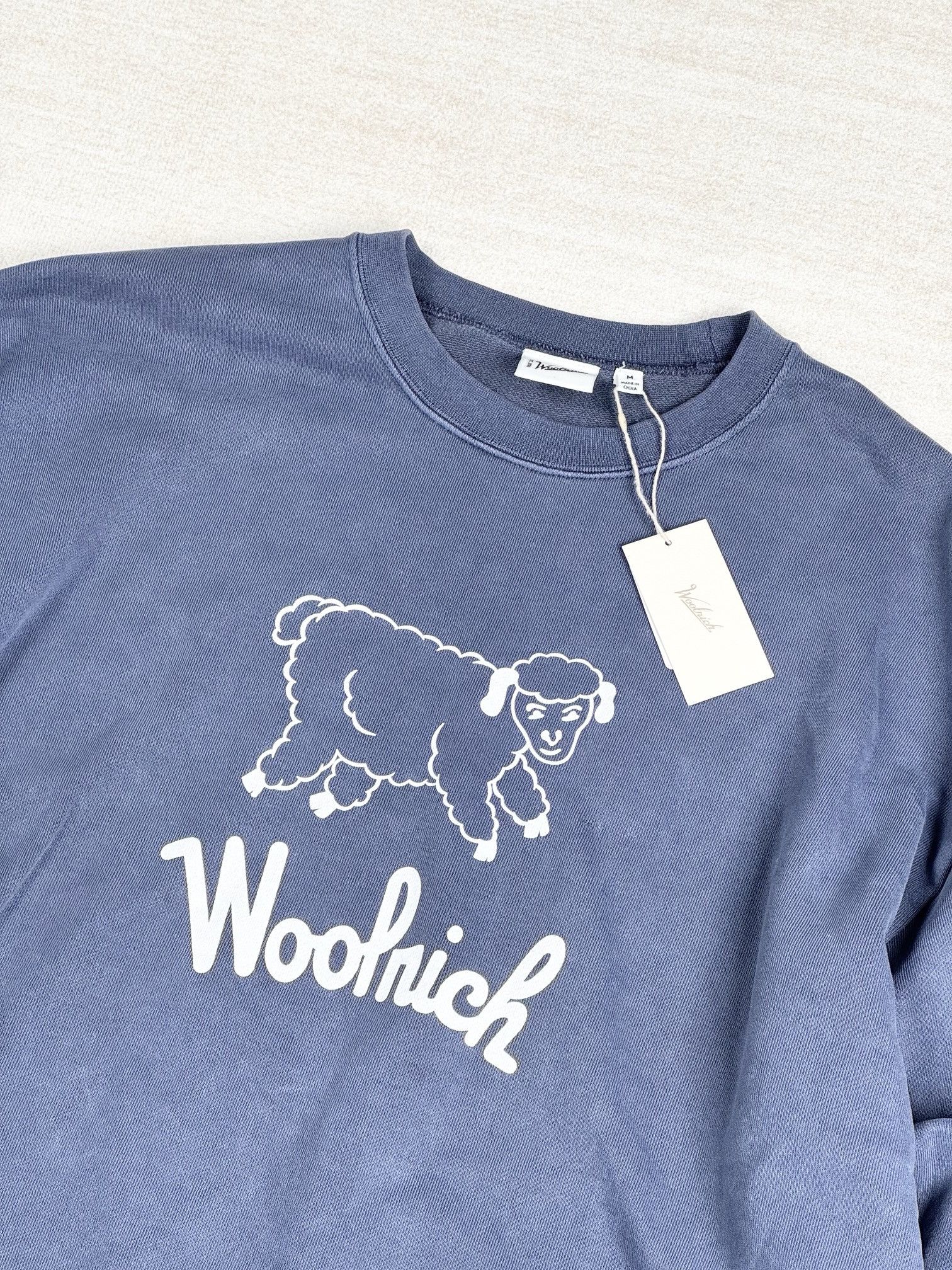 Woolrich Woolen Mills washed sweatshirt Size US M / EU 48-50 / 2 - 2 Thumbnail