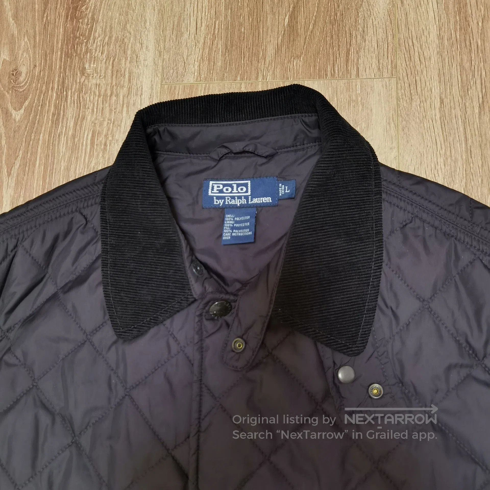 Polo Ralph Lauren Polo Ralph Lauren Quilted Cotton Jacket. Size US L / EU 52-54 / 3 - 3 Thumbnail