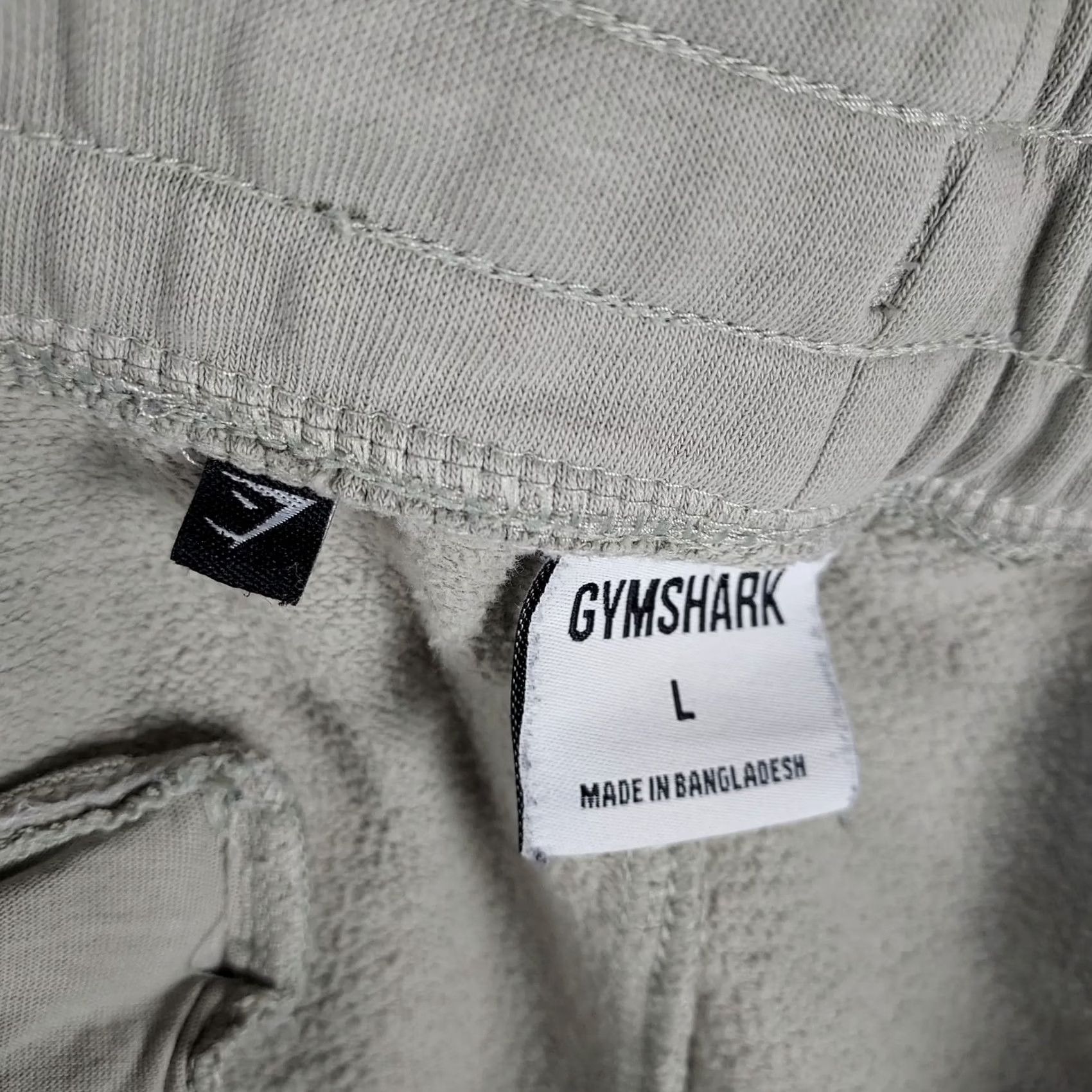 Gymshark Gymshark Men’s L Jogger Sweatpants Sage Green Fleece Lined Drawstring Size US 33 - 5 Thumbnail