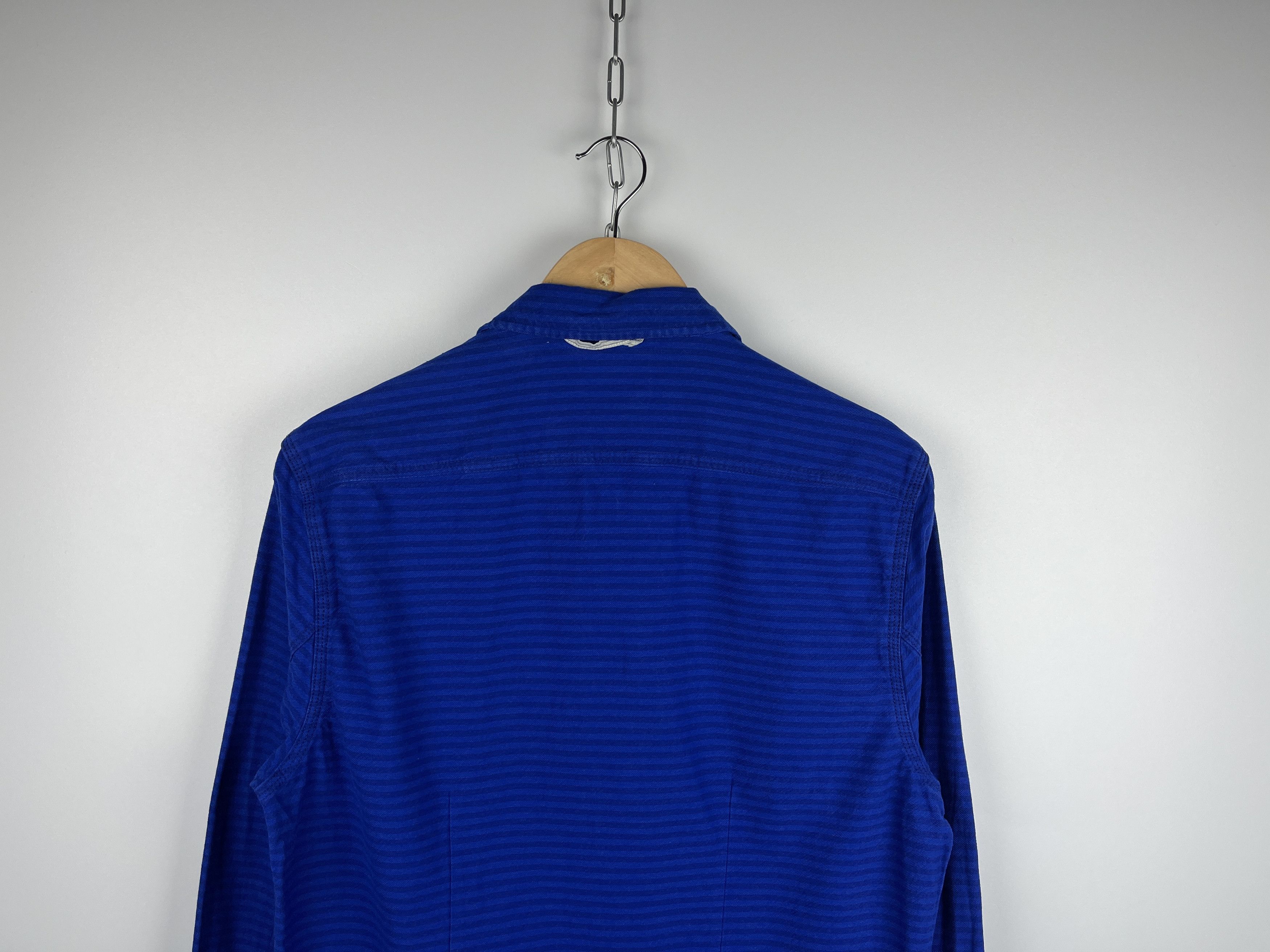 Scotch & Soda Scotch & Soda Blauw Indigo Lamplight Striped Shirt Size US L / EU 52-54 / 3 - 10 Thumbnail