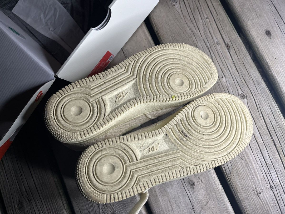 Nike × Stussy Stussy X Nike Air Force 1 OG ALL Beige Size US 9 / EU 42 - 17 Thumbnail