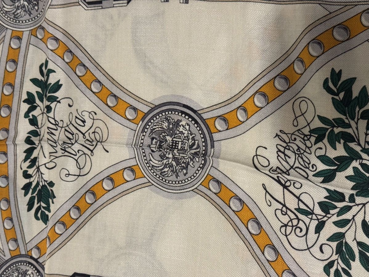 Hermes HERMES Cashmere Silk Shawl Scarf 140cm GRAND TRALALA $1600 Size ONE SIZE - 6 Thumbnail