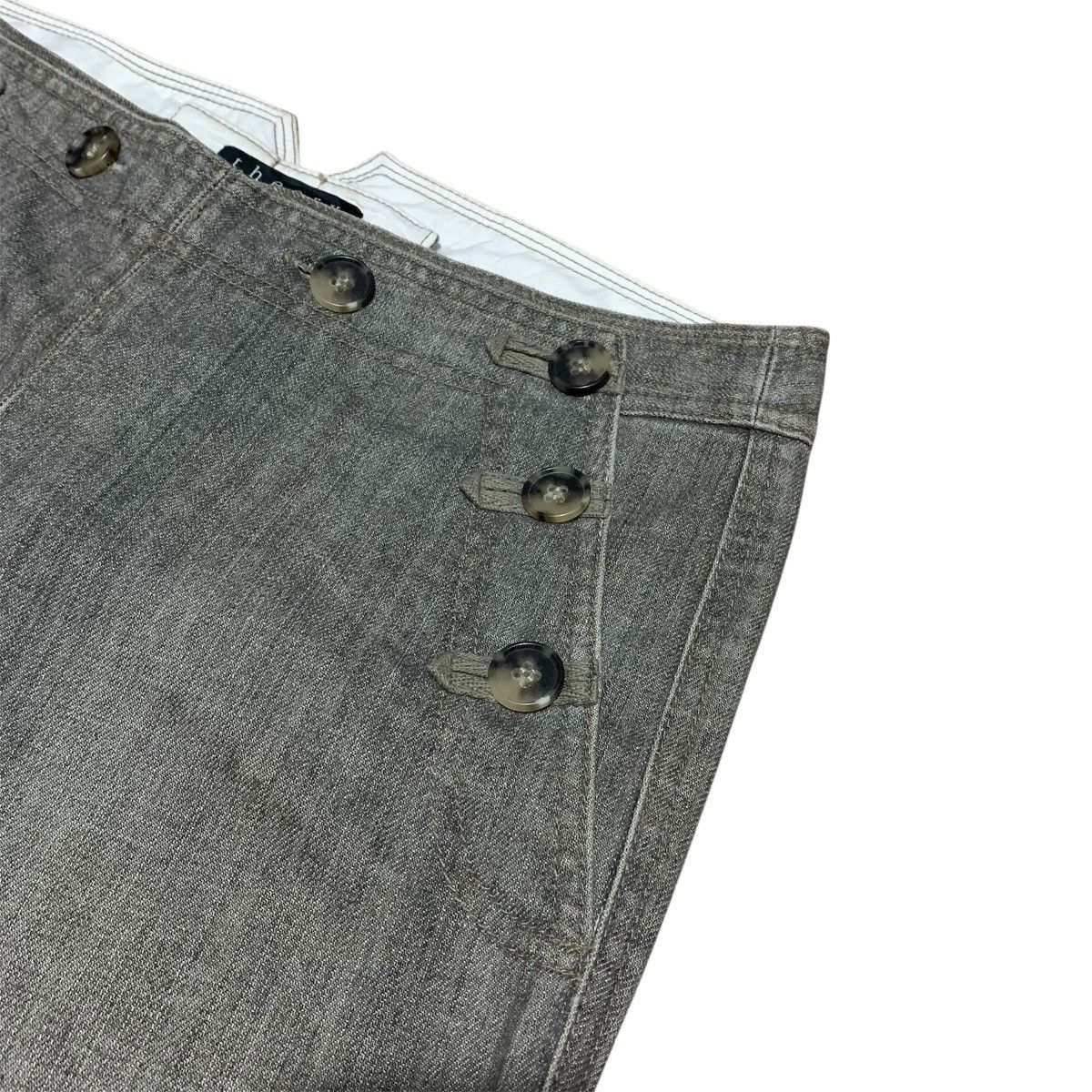 Theory Theory Mid Rise Gray Flared Grunge Preppy Ifsix Lgb Style Size US 30 / EU 46 - 8 Thumbnail
