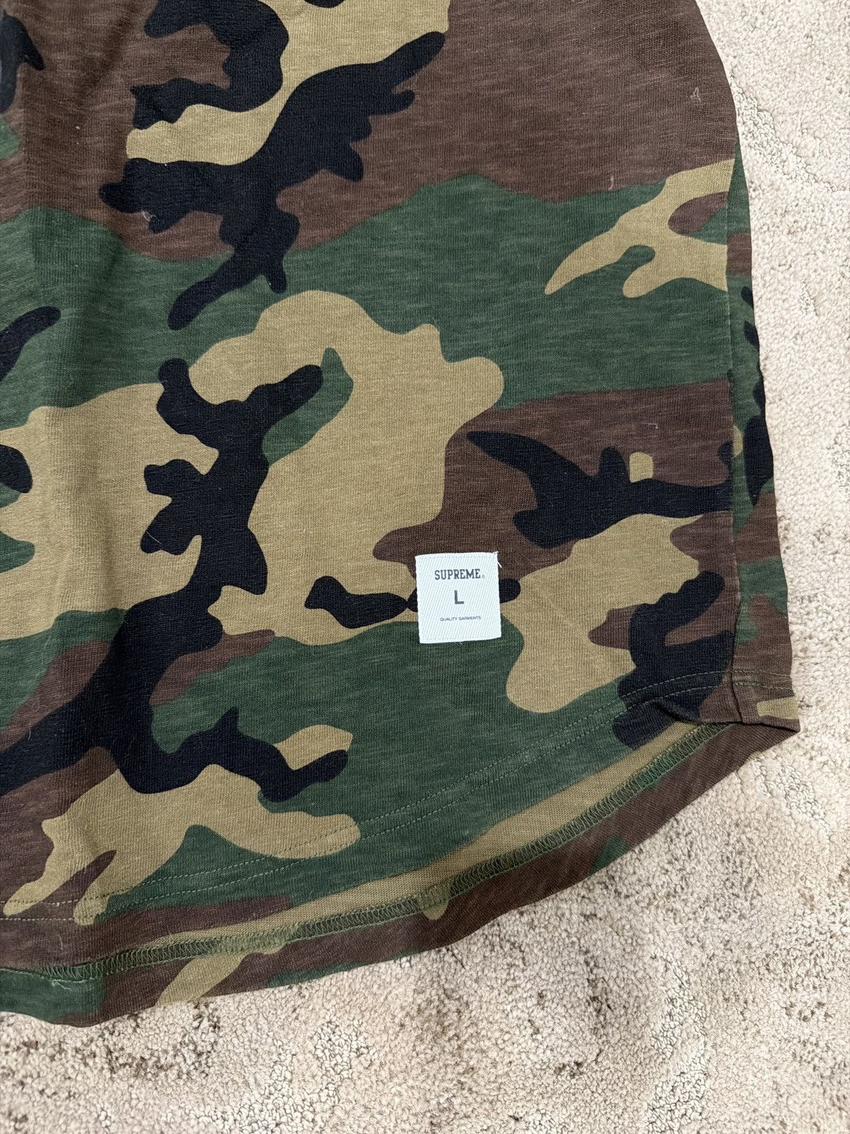 Supreme Supreme long sleeve camo large Size US L / EU 52-54 / 3 - 2 Thumbnail