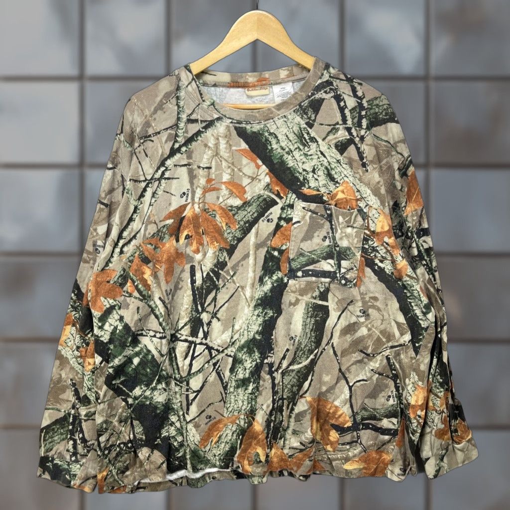 Vintage VINTAGE Real Tree Camo Long Sleeve Shirt 3XL Size US XXL / EU 58 / 5 - 1 Thumbnail