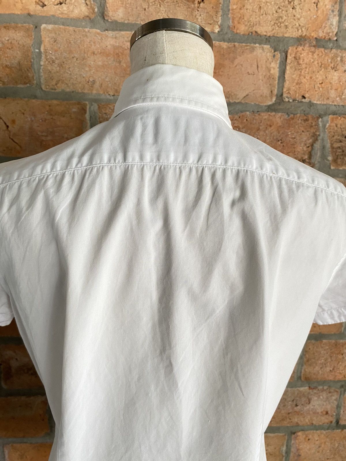 Polo Ralph Lauren POLO RALPH LAUREN White Short-Sleeve Button-Up Shirt Size M / US 6-8 / IT 42-44 - 22 Thumbnail