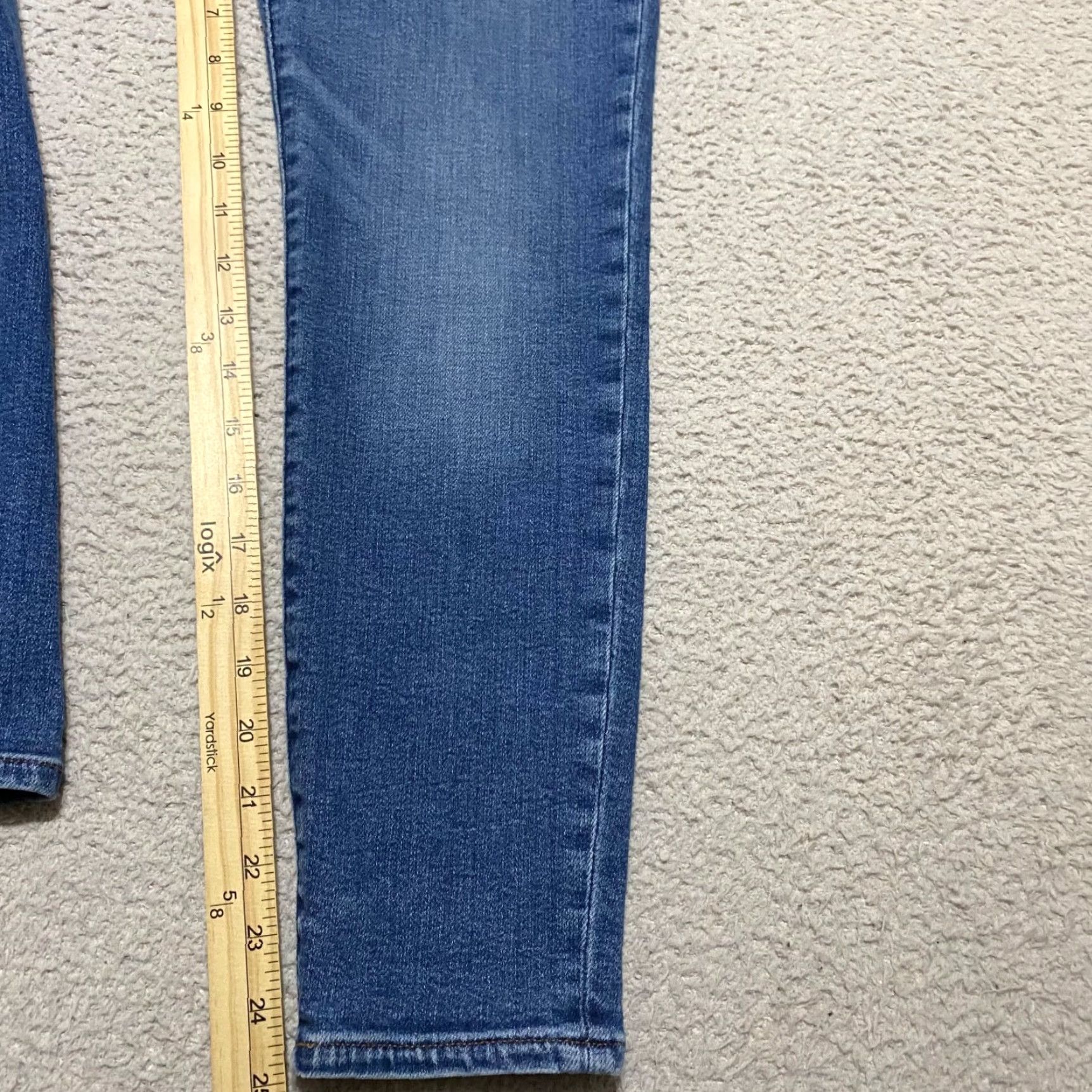 Madewell Madewell Jeans Womens sz 29 Blue Denim High Rise Skinny Leg Medium Wash Size 29" - 3 Thumbnail