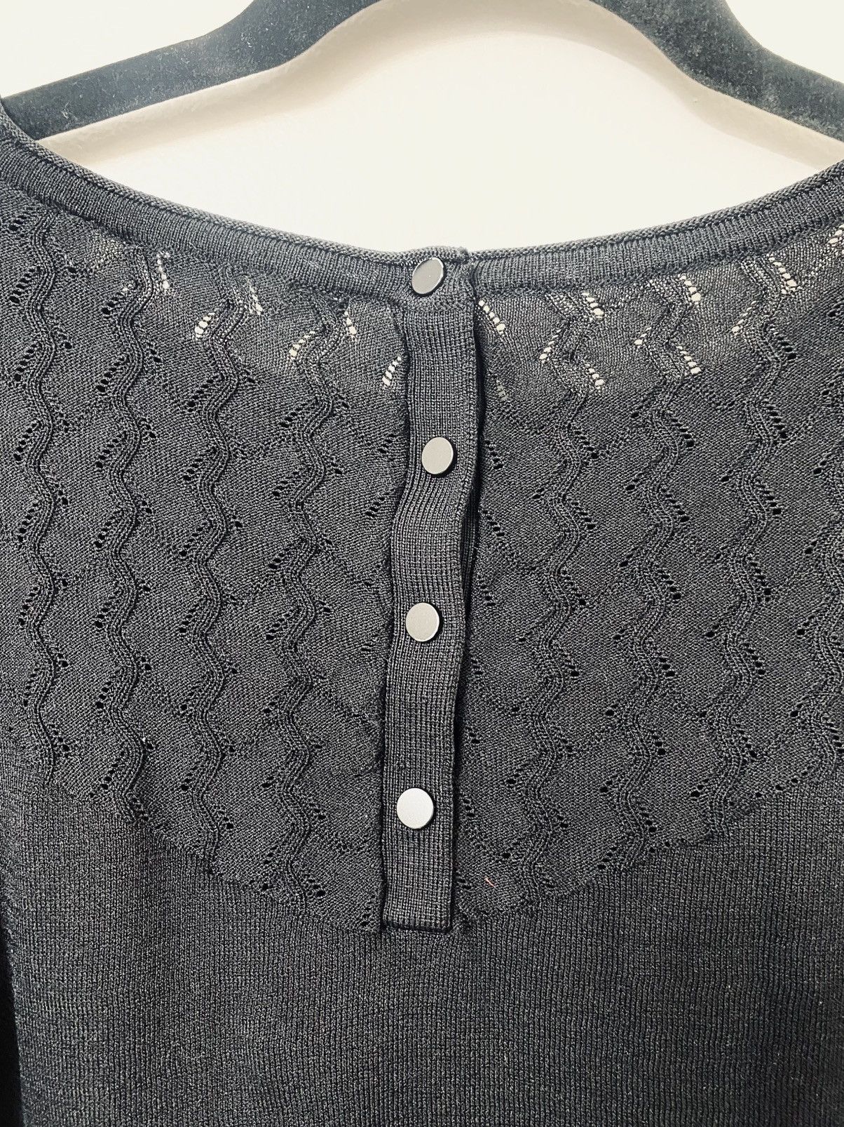 Other NAF NAF Classic Black Jumper Size S / US 4 / IT 40 - 5 Thumbnail