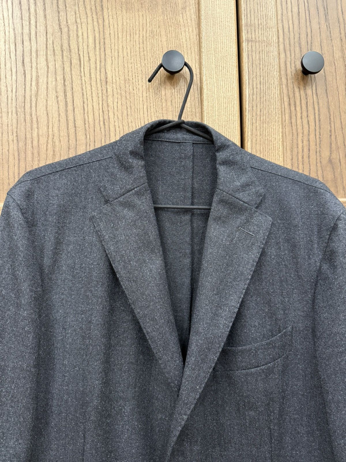 Boglioli Boglioli K. Jacket Gray Graphite Wool Blazer Size 42L - 4 Thumbnail