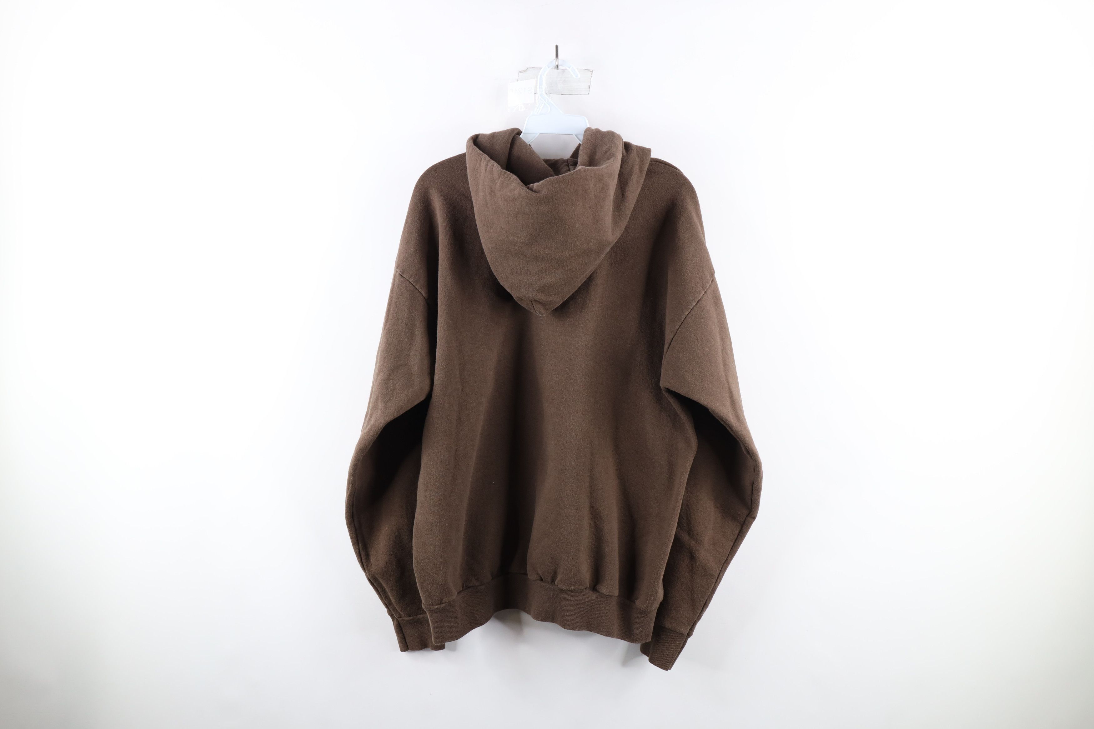 Vintage Vintage Streetwear New York Sportsman Deer Hoodie Brown Size US L / EU 52-54 / 3 - 11 Thumbnail