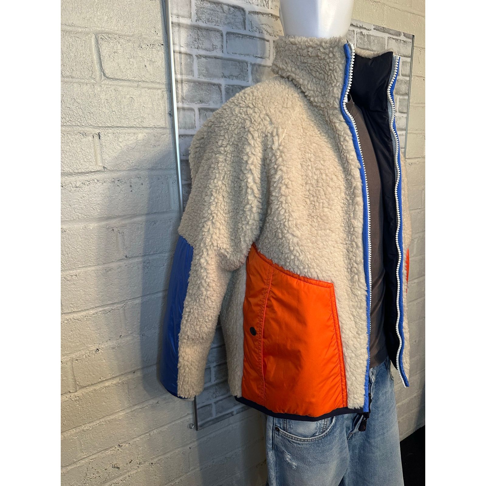 Moncler Grenoble Hostun Jacket size 3 Large Reversible Teddy Fleece Size US L / EU 52-54 / 3 - 7 Thumbnail