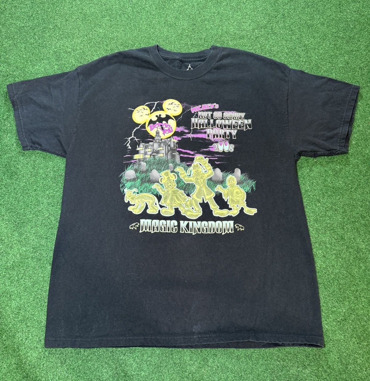 Disney Y2K Disney Mickey’s Not So Scary Halloween Party XL T Shirt Size US XL / EU 56 / 4 - 1 Thumbnail