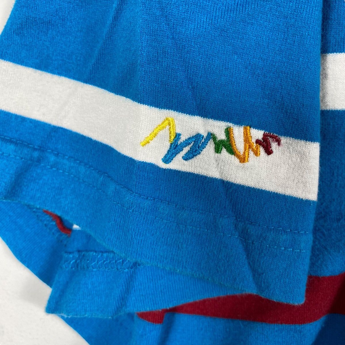 Coogi COOGI Embroidery Logo Striped Polo Shirt 5-Large Size Size US XXL / EU 58 / 5 - 4 Thumbnail