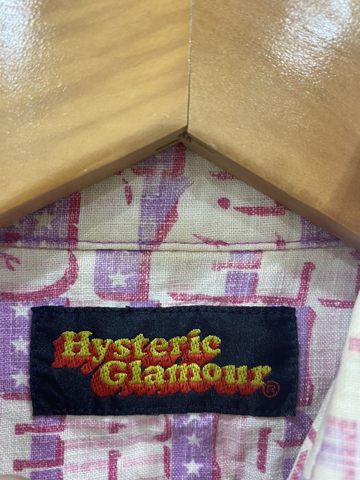 Hysteric Glamour ✅ Vintage HYSTERIC GLAMOUR Fullprint button down Japan shirt Size US S / EU 44-46 / 1 - 2 Thumbnail