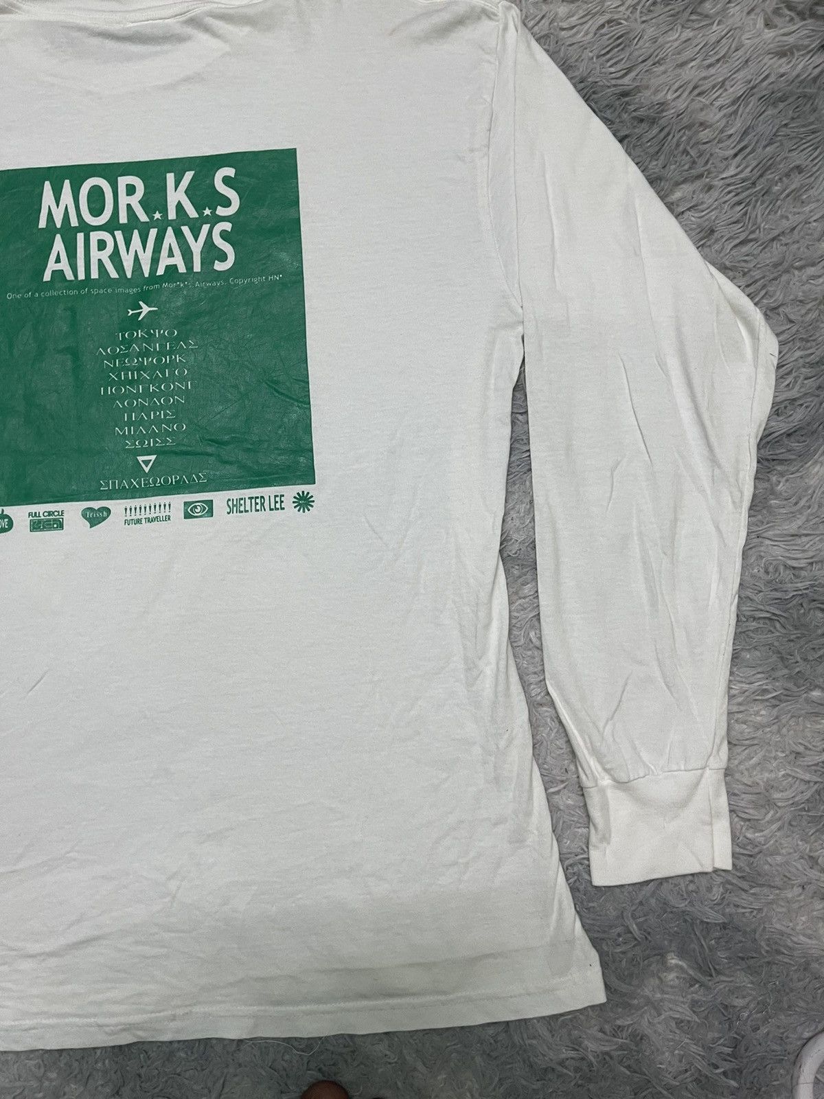 FranCisT MOR.K.S 2000s FRANCIST MOR.K.S LONG SLEEVE T SHIRT Size US XL / EU 56 / 4 - 10 Thumbnail