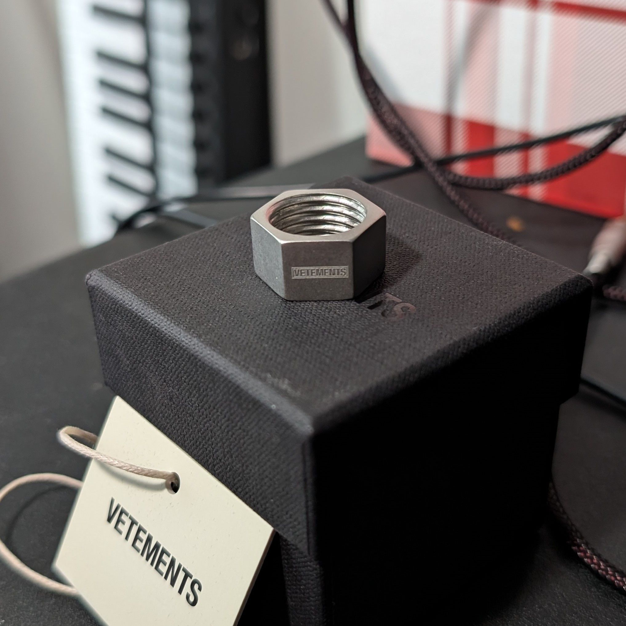 Vetements Screwnut Ring Size ONE SIZE - 1 Thumbnail