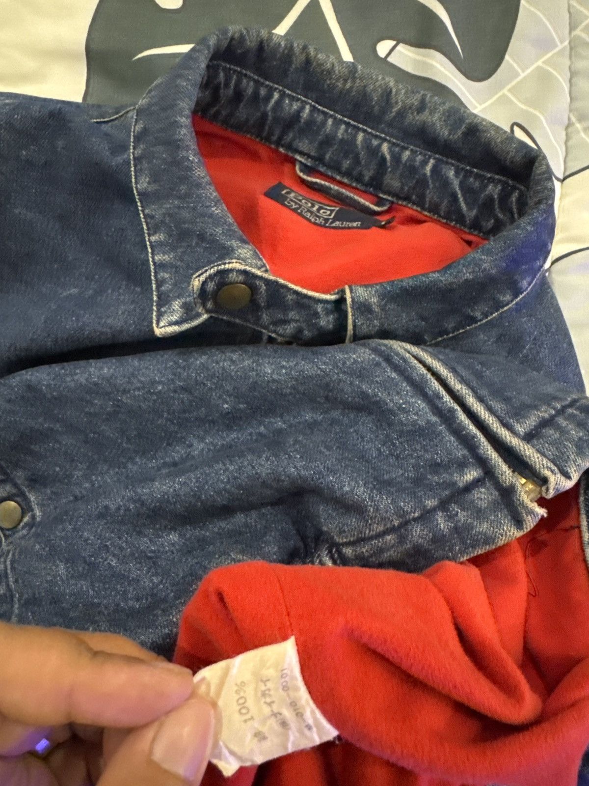 Polo Ralph Lauren Denim Jacket Polo Ralph Lauren Size US L / EU 52-54 / 3 - 8 Thumbnail