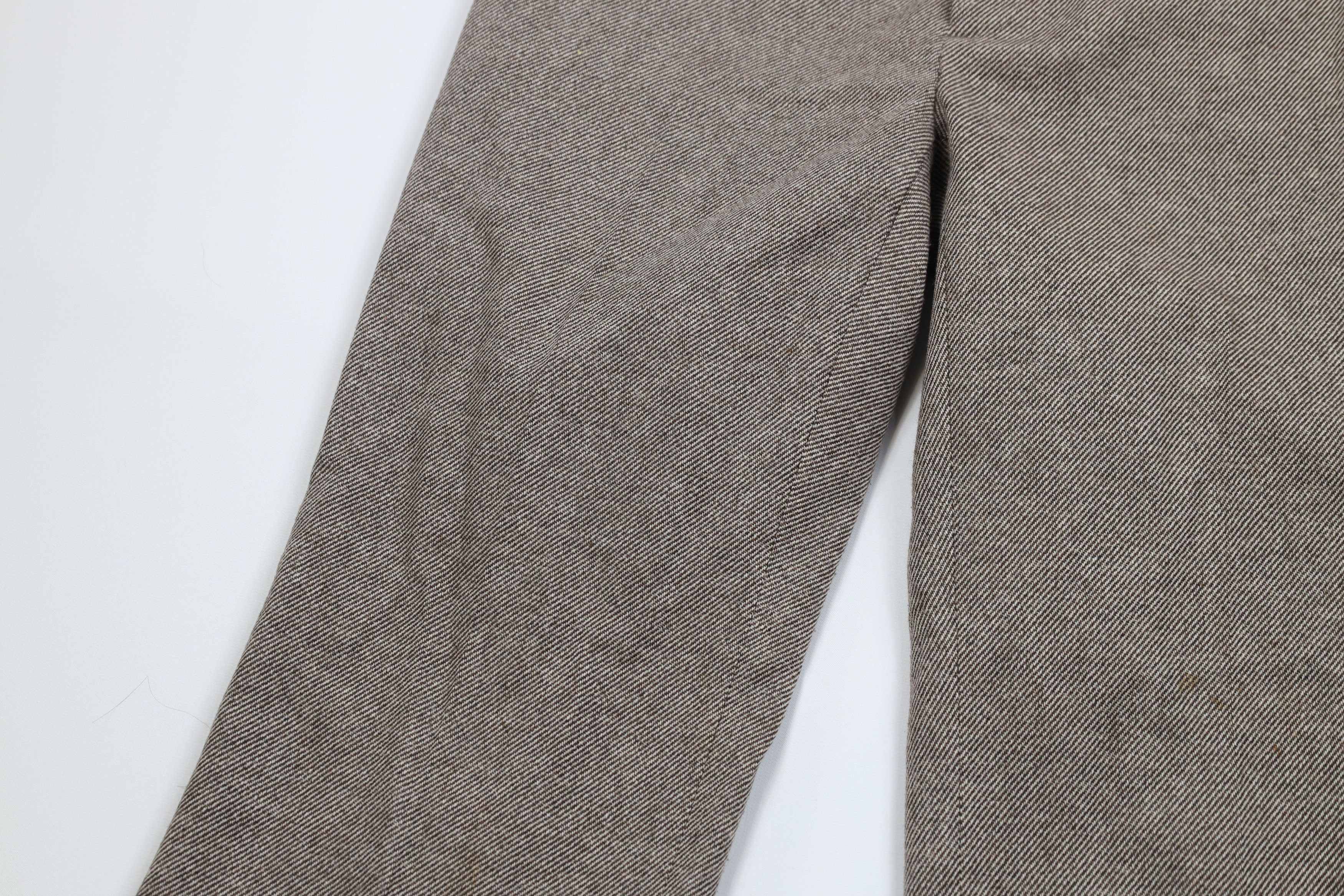 Banana Republic Vintage Y2K Banana Republic Wool Blend Flared Wide Leg Pants Size 26" / US 2 / IT 38 - 7 Thumbnail