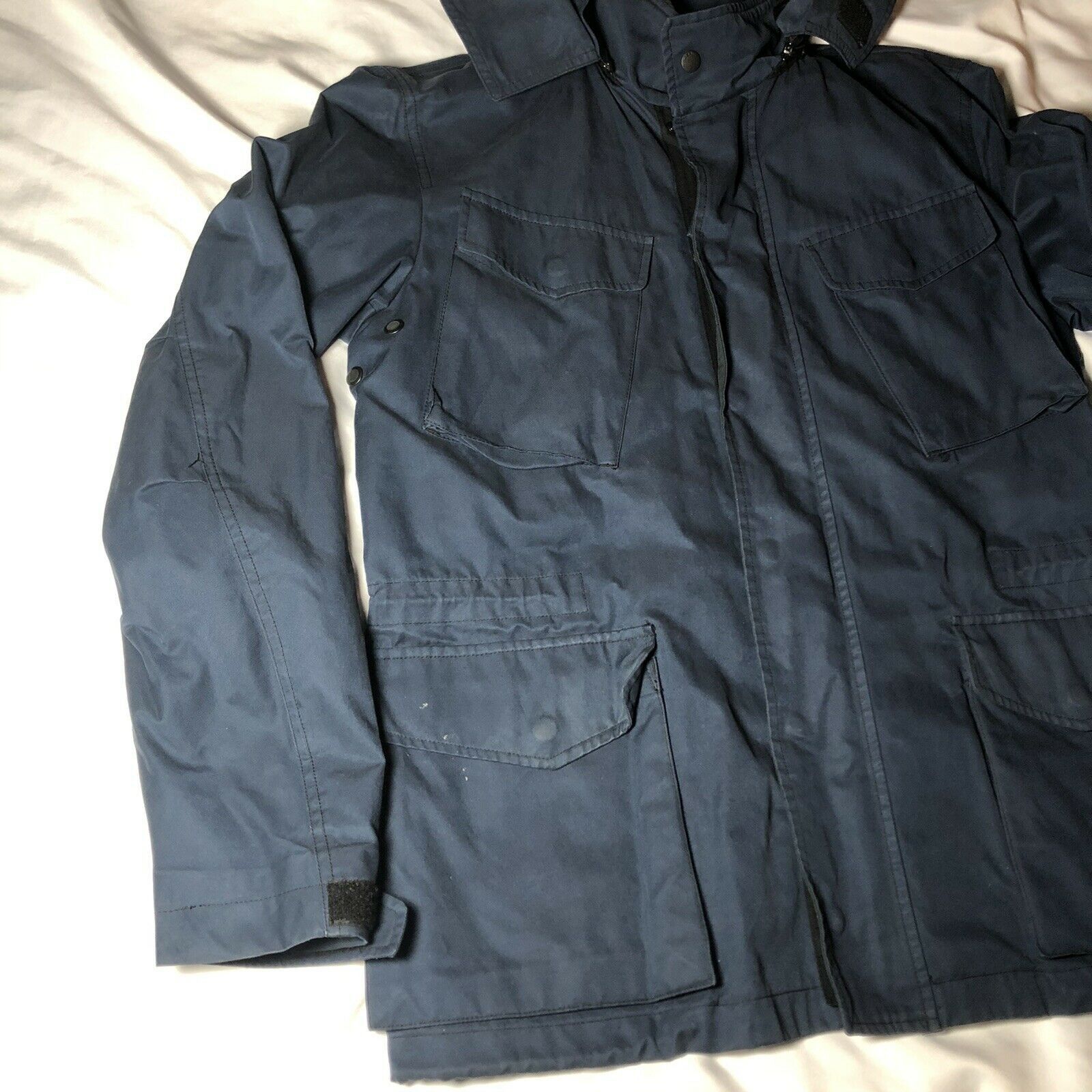 Rag & Bone Rag & Bone Double Layer Navy Blue Field Utility Parka Jacket Size US S / EU 44-46 / 1 - 2 Thumbnail
