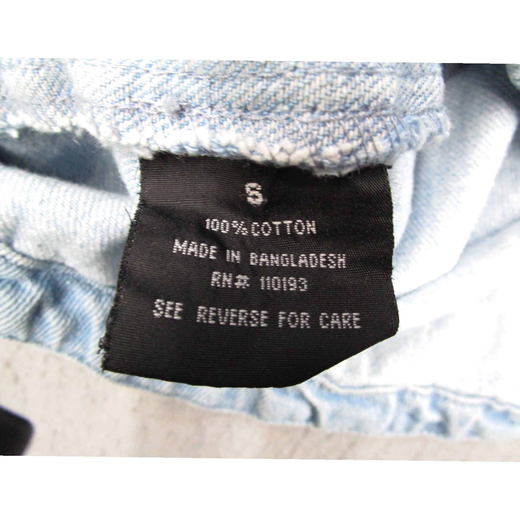 Vintage VINTAGE i5 Apparel Womens Small Denim Anorak Hoodie Quarter Zip Pullover Y2K Logo Zipper Pockets Elastic Drawstring Casual Jacket Coat Size S / US 4 / IT 40 - 4 Thumbnail