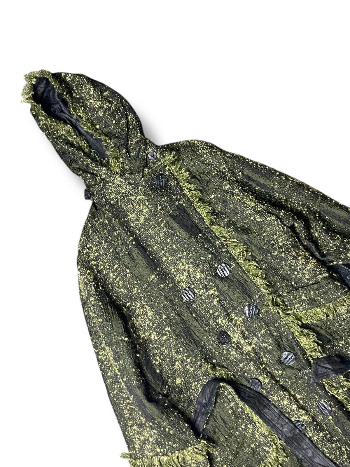 Japanese Brand × Seditionaries × Vintage EIKO KONDO Double Breasted Hooded Long Coat (124) Size US XS / EU 42 / 0 - 5 Thumbnail
