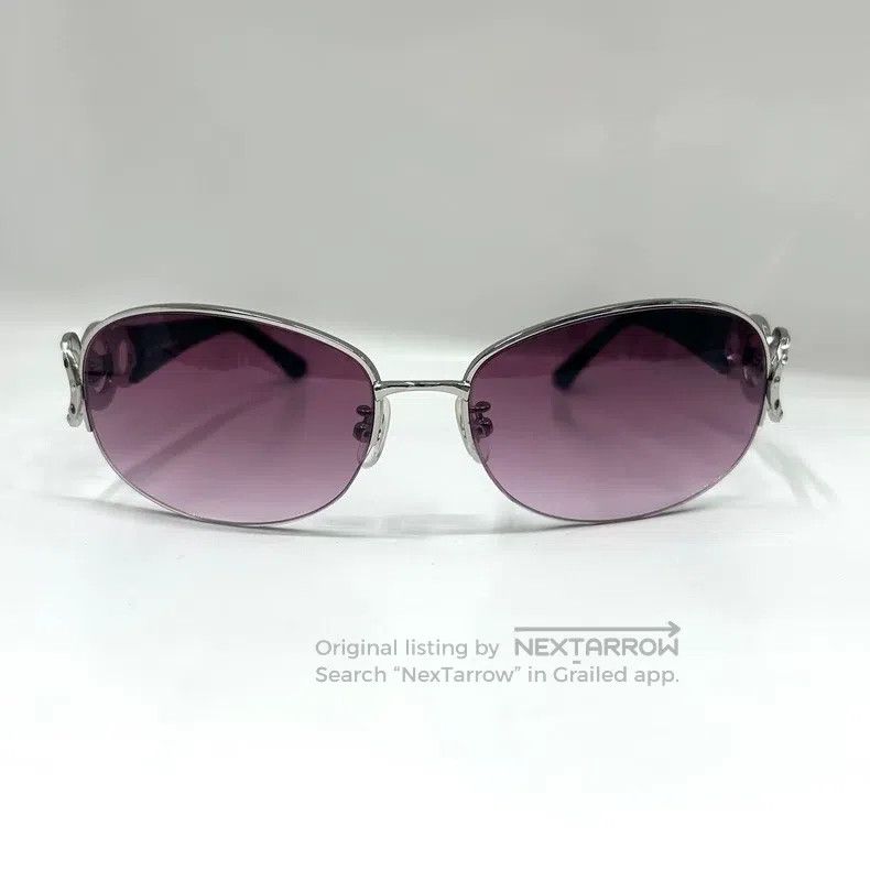 Vivienne Westwood Vivienne Westwood Rare Purple Iridescent, 3D Saturn Logo, Size ONE SIZE - 2 Thumbnail