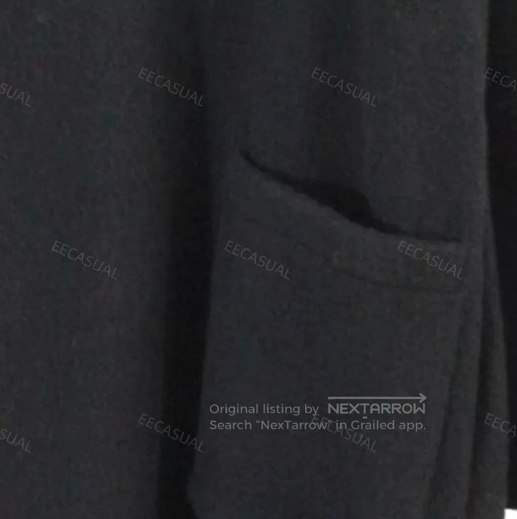Y's Yohji Yamamoto Black Wool Hoodie Coat. Size XS / US 0-2 / IT 36-38 - 9 Thumbnail