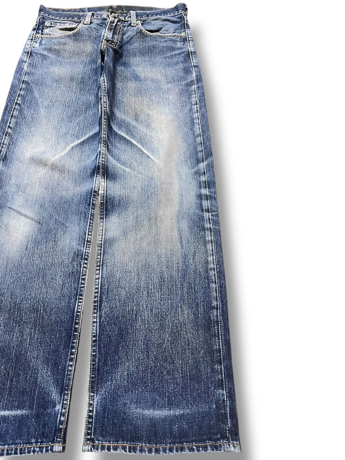 Levi's Vintage Levi’s 503 Faded Grunge Whiskers Denim Size US 33 - 4 Thumbnail