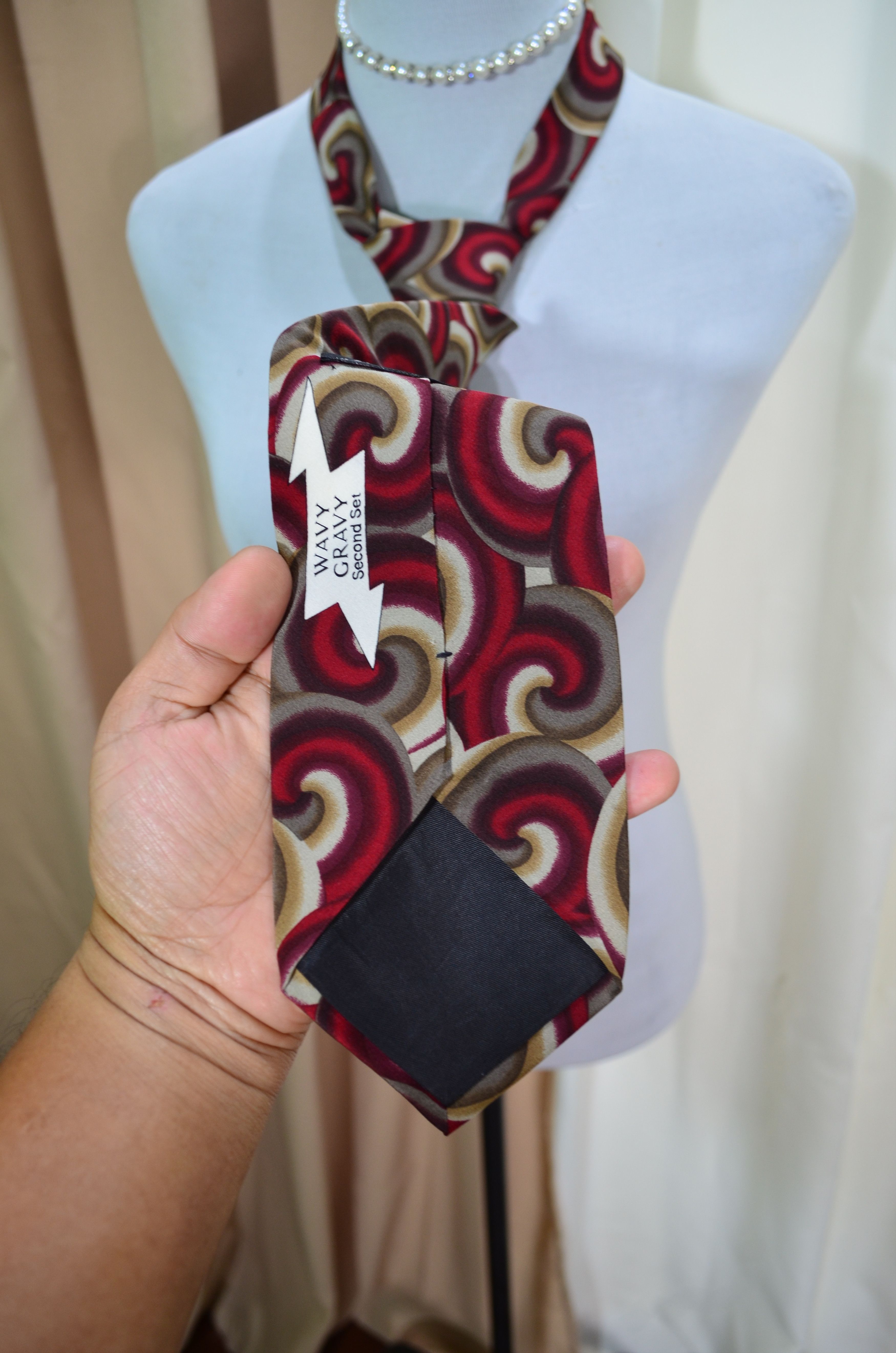 Vintage Vintage Grateful Dead x Wavy Grave Second Set Necktie Size ONE SIZE - 6 Thumbnail