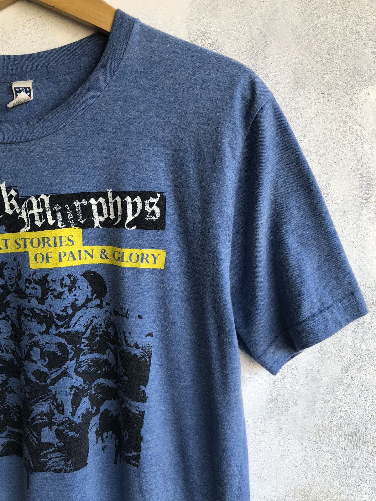 Band Tees × Japanese Brand Dropkick Murphys 11 Short Stories Of Pain&Glory Tour Tee Size US L / EU 52-54 / 3 - 3 Thumbnail
