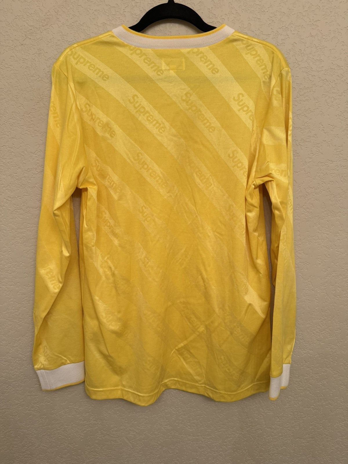 Supreme Supreme Logo Yellow Long sleeve shirt Size US M / EU 48-50 / 2 - 2 Thumbnail