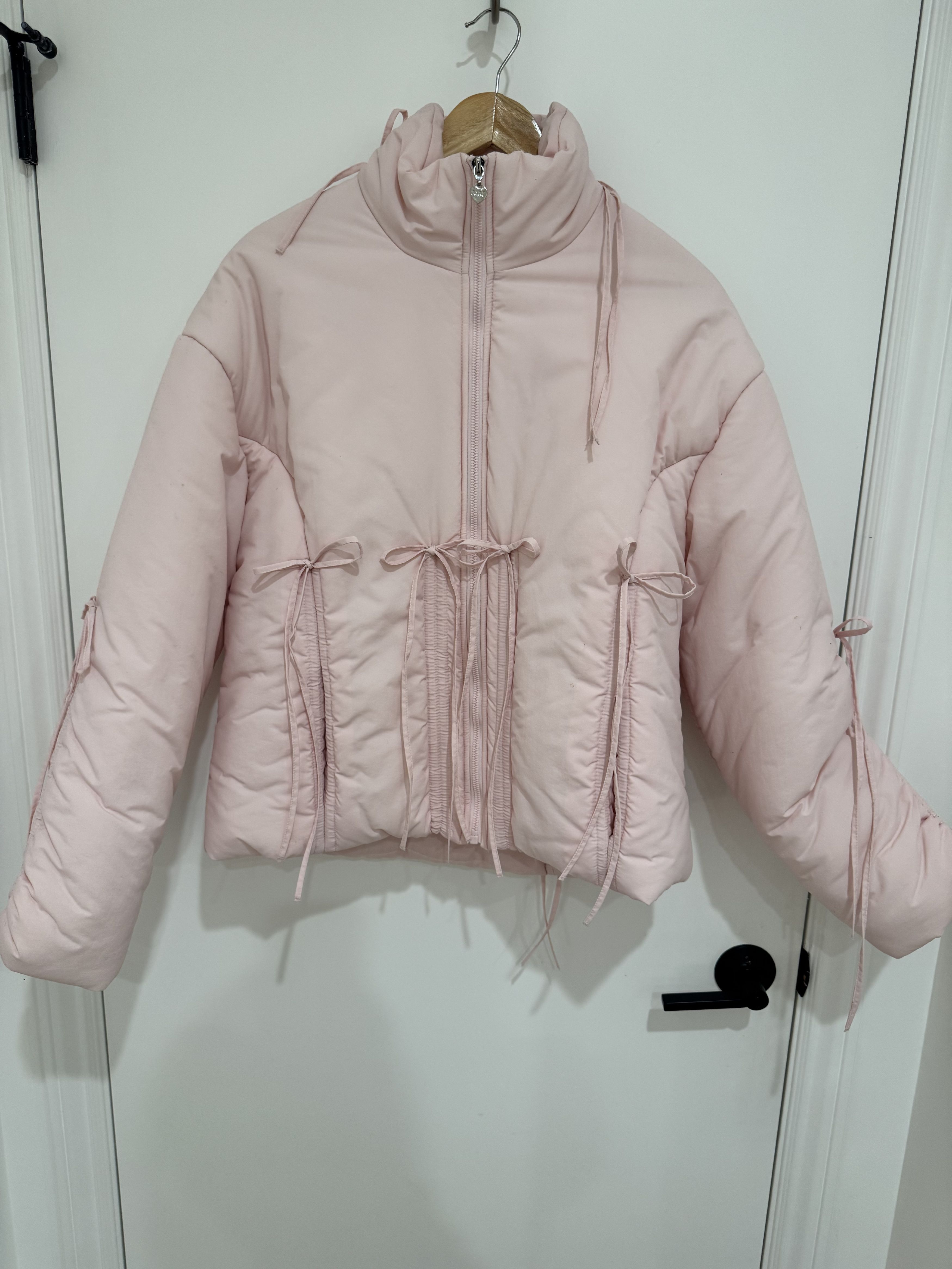 Other mymummadeit Pink Down Jacket Size M / US 6-8 / IT 42-44 - 3 Thumbnail
