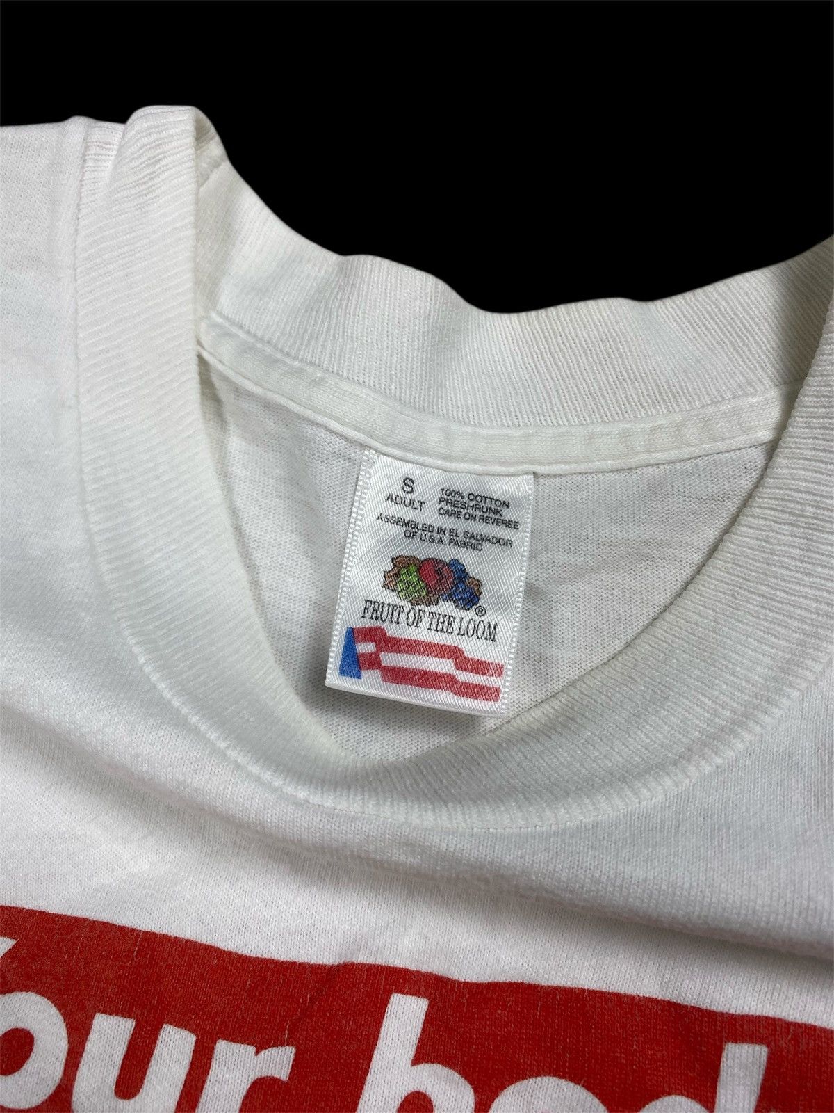 Barbara Kruger Vintage Barbara Kruger Your body is a battleground T-Shirt Size US S / EU 44-46 / 1 - 8 Thumbnail