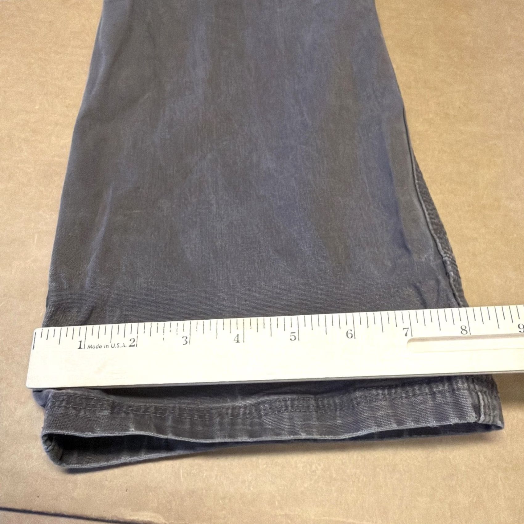 Prana prAna Mens Pants 33x32 Gray Breathe Canvas Carpenter Relaxed Straight Casual Pants Size US 33 - 2 Thumbnail