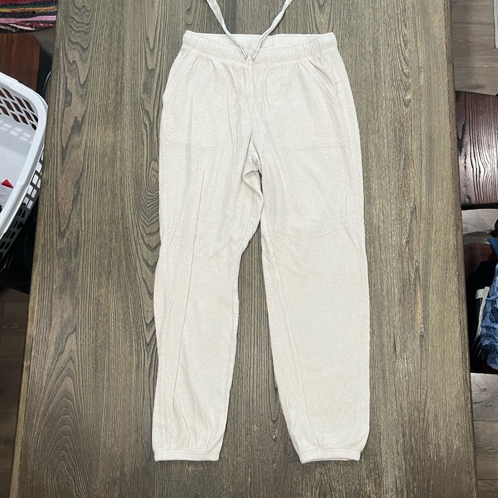 Vintage Aerie Jogger Pants High Rise Jersey Knit Tapered Size M/L Size 28" / US 6 / IT 42 - 1 Thumbnail