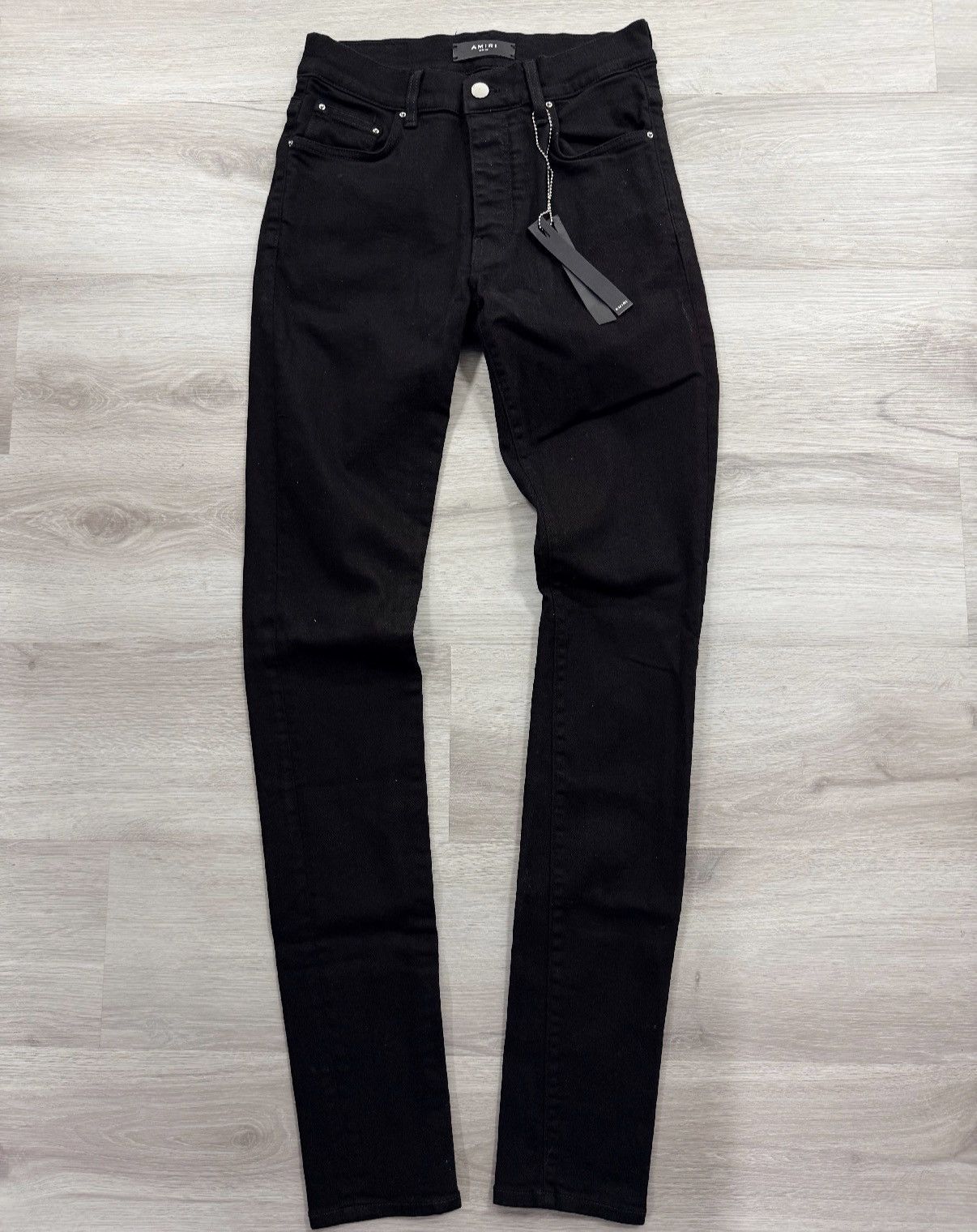 Amiri Amiri Jet Black Jean Size US 28 / EU 44 - 1 Thumbnail