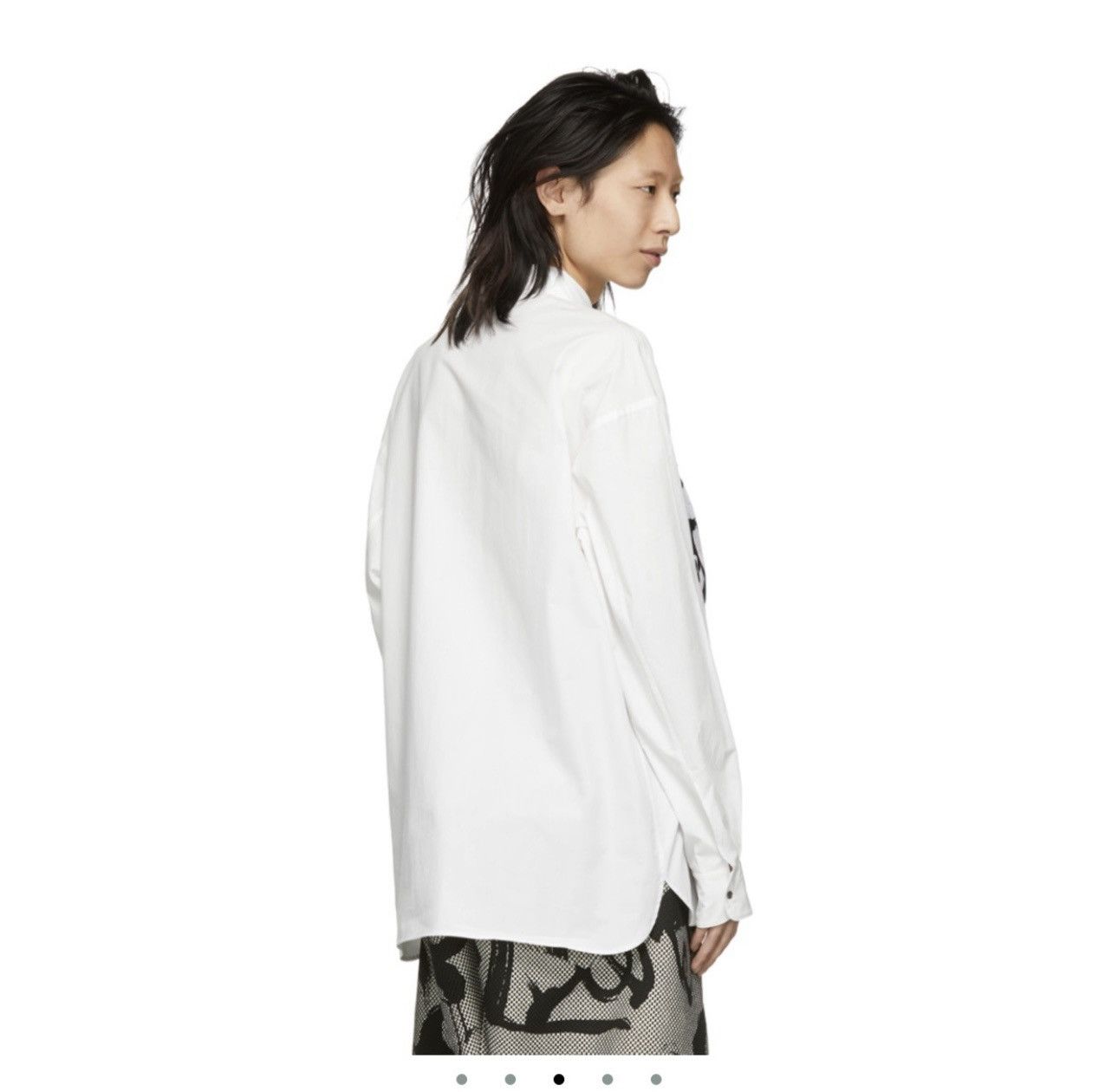KOZABURO SS19 Calligracamo Overlay Boxy-Fit Shirt Size US S / EU 44-46 / 1 - 4 Thumbnail