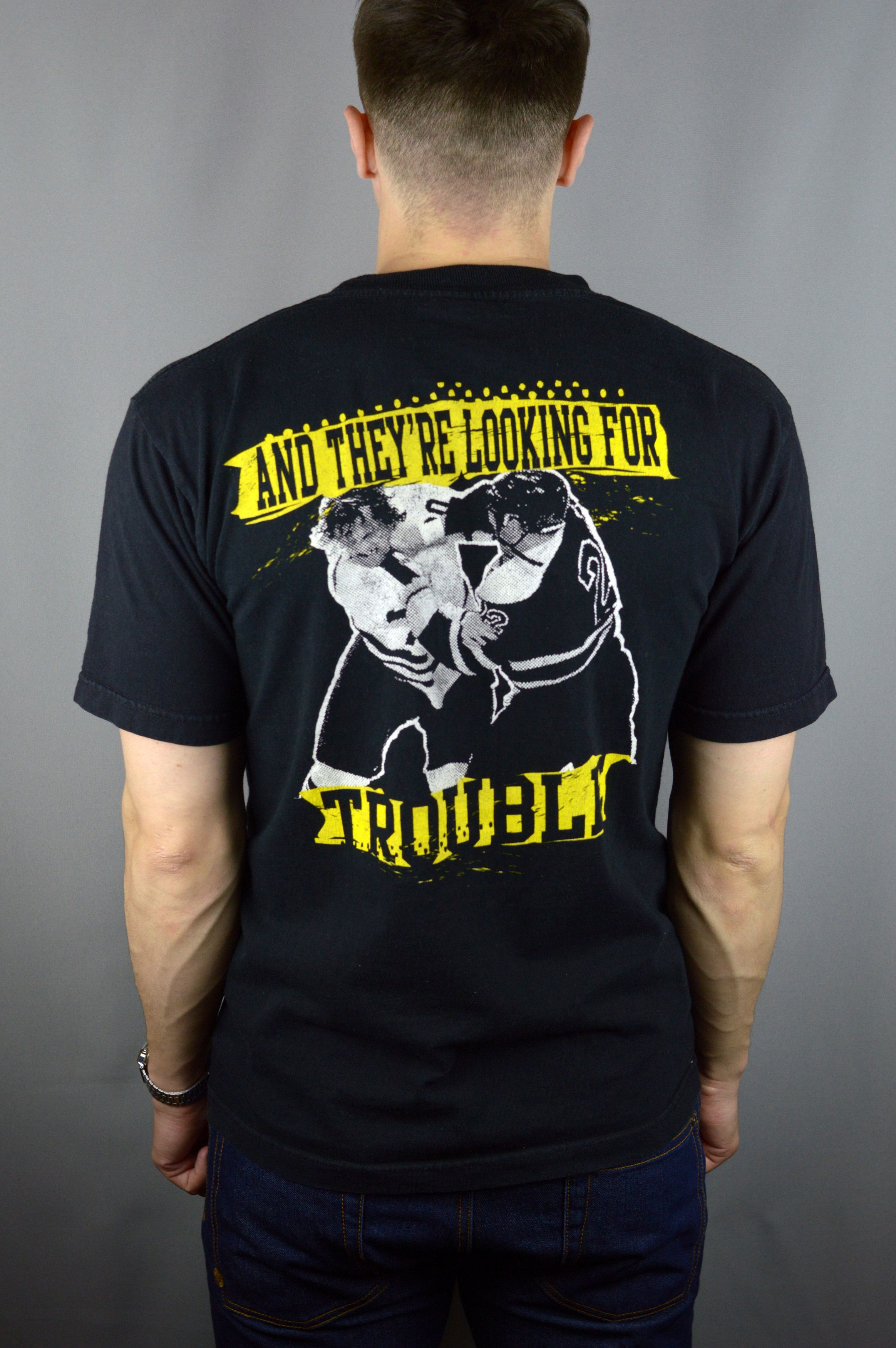 Vintage Vintage 90s Dropkick Murphys The Boys Are Back t shirt Size US M / EU 48-50 / 2 - 2 Thumbnail