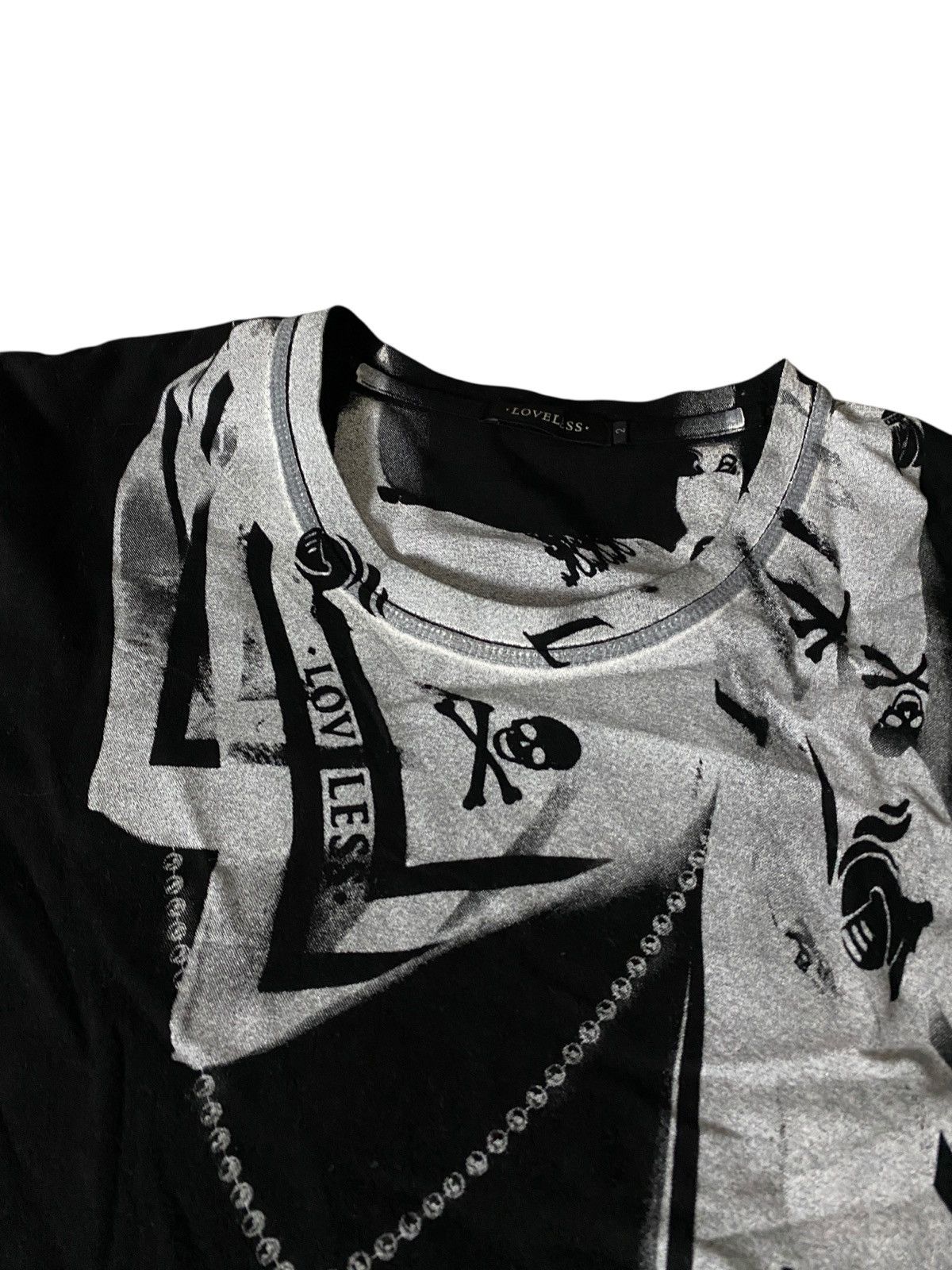 If Six Was Nine 2000's Loveless Vkei Style Tshirt Size US S / EU 44-46 / 1 - 5 Thumbnail