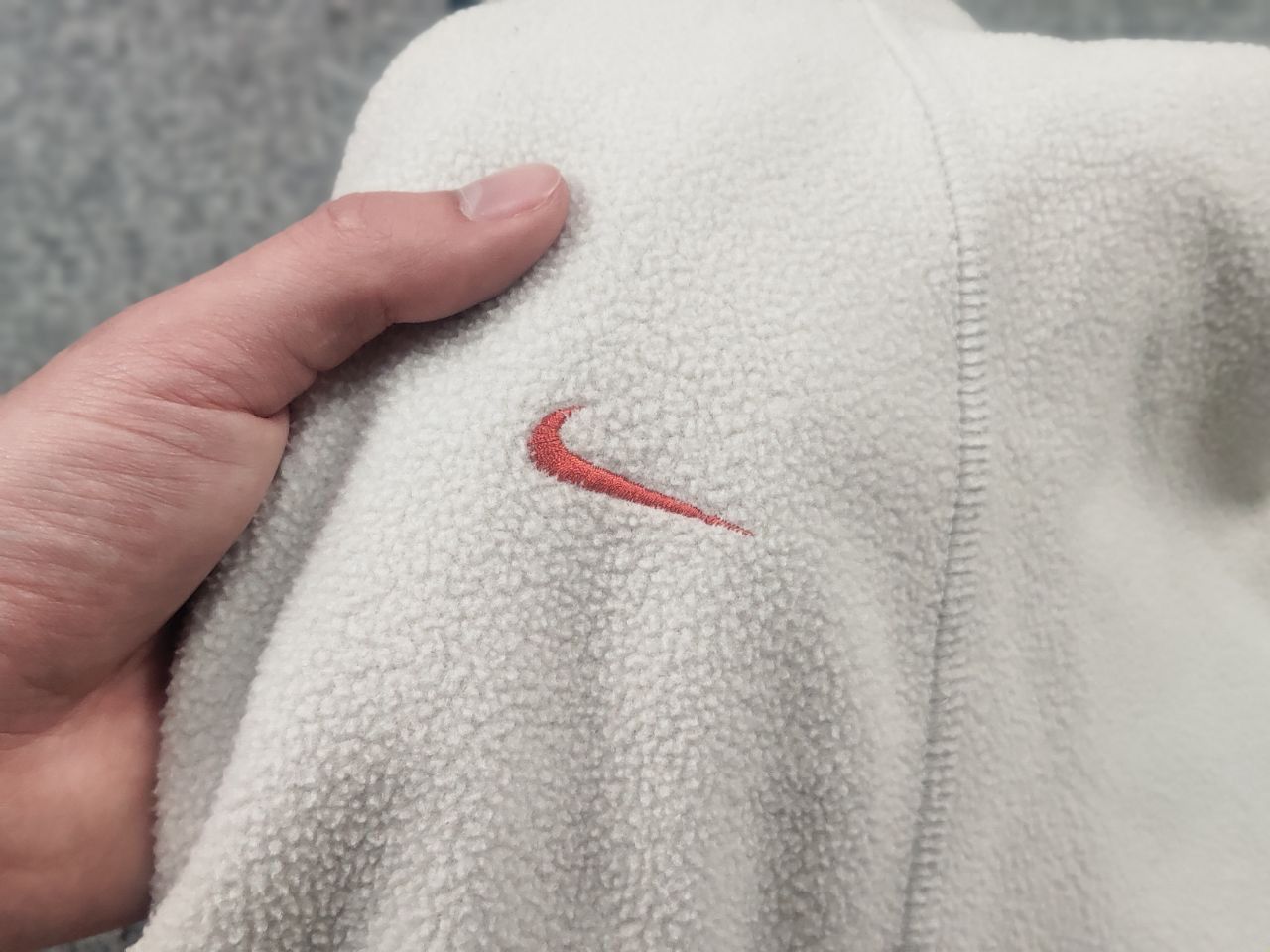 Nike Vintage Y2K Style Nike fleece Pullover zip Pocket Jacket Size L / US 10 / IT 46 - 12 Thumbnail