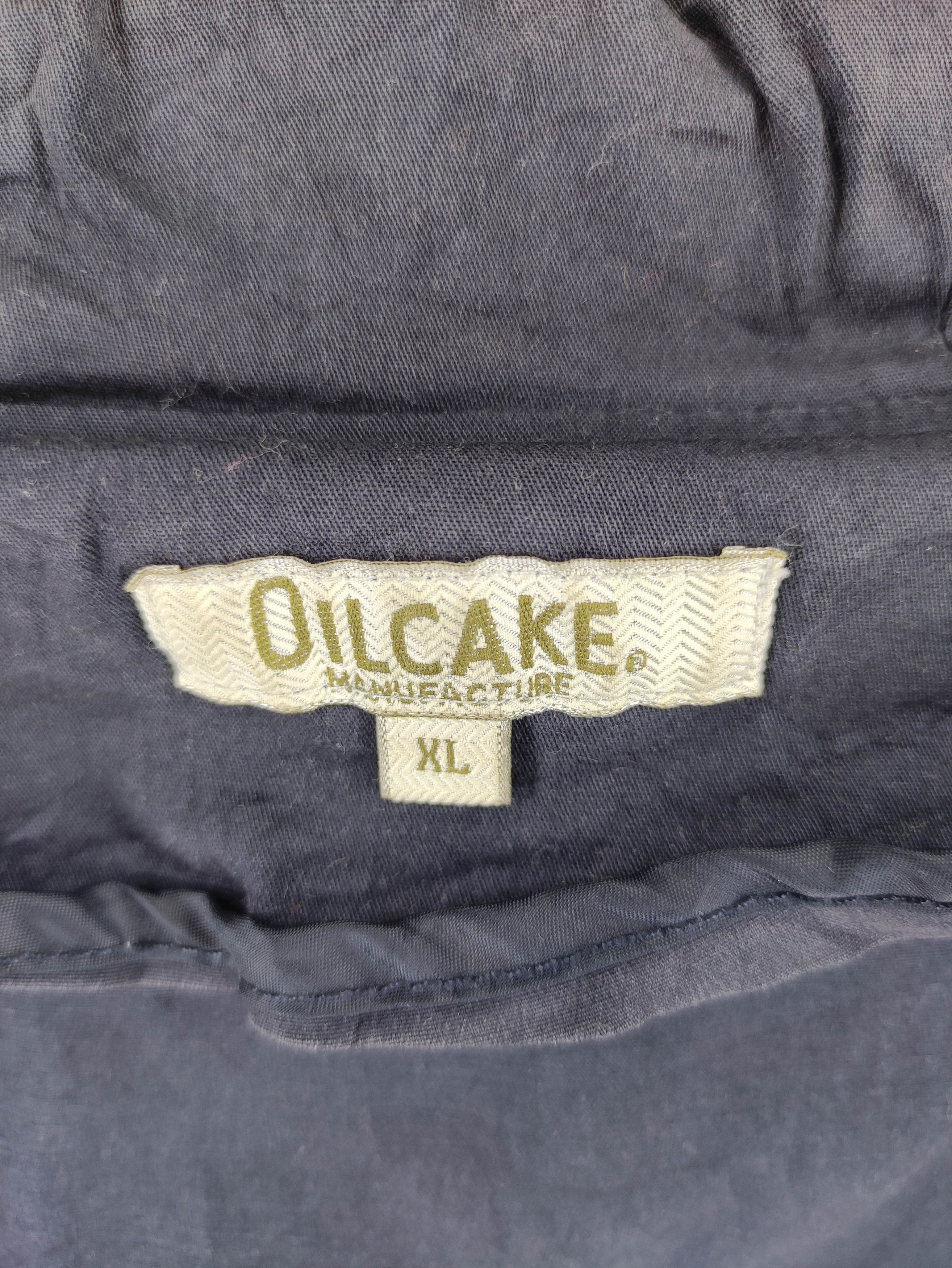 Japanese Brand Vintage Oilcake Bomber Style Jacket Hoodie Zipper Size US XL / EU 56 / 4 - 5 Thumbnail
