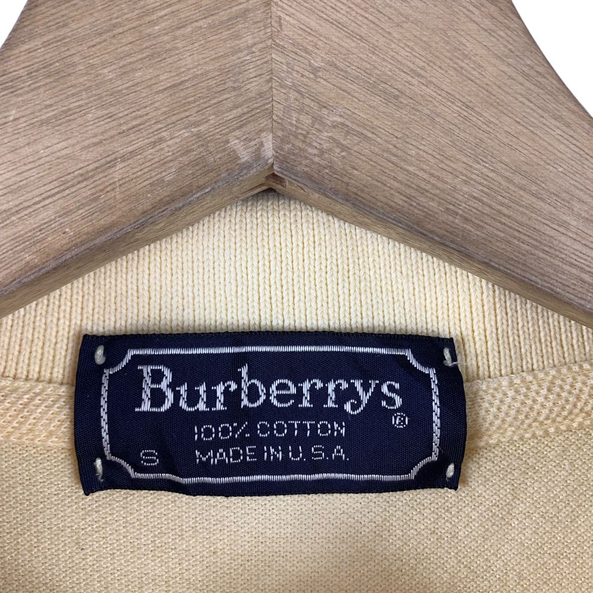 Burberry × Designer × Vintage Vintage BURBERRYS polo tee Size US S / EU 44-46 / 1 - 3 Thumbnail