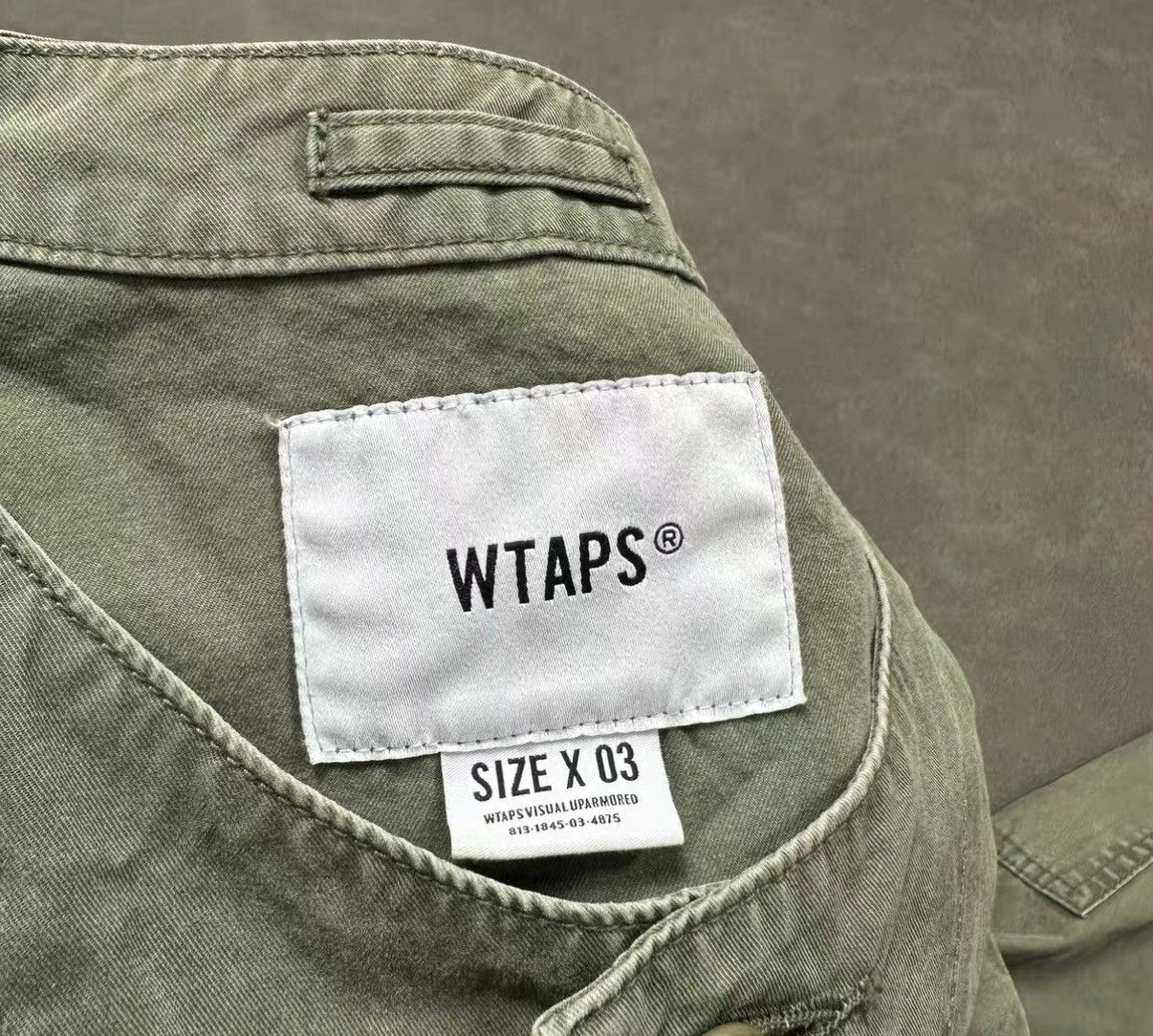 Wtaps WTAPS SCOUT LS Washed Collarless Shirt Jacket J16 Size US M / EU 48-50 / 2 - 6 Thumbnail