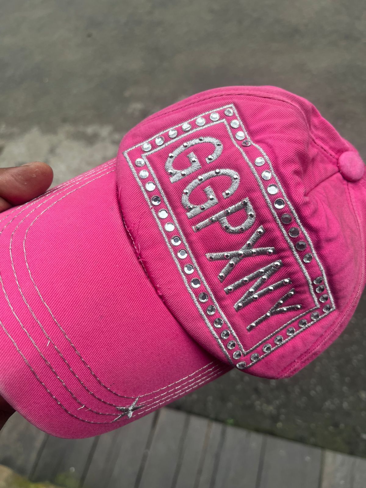 Japanese Brand Japanese Hat GGPX NY Blink Blink Pink Size ONE SIZE - 1 Thumbnail