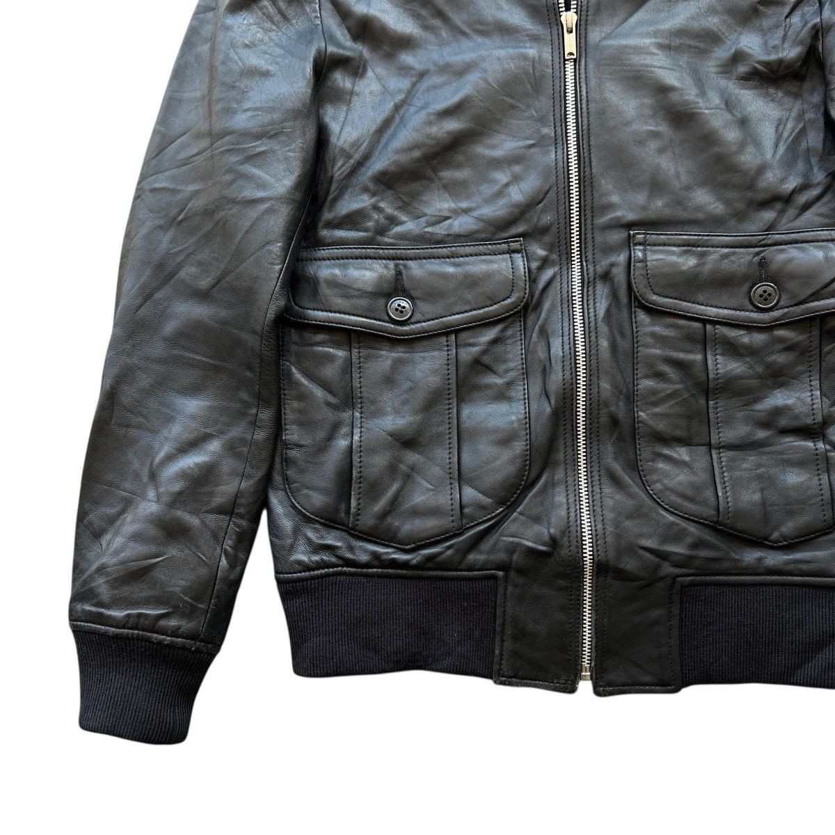 Hysteric Glamour 🔥 G-1 Hysteric Glamour Sheepskin Leather Jacket Size US M / EU 48-50 / 2 - 2 Thumbnail