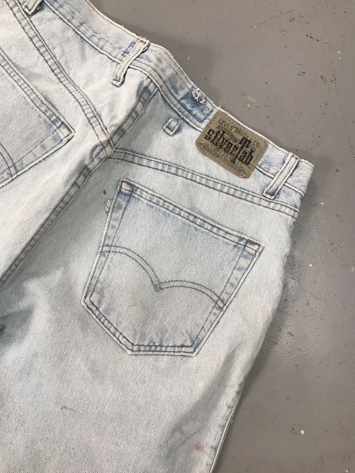 Levi's Vintage Levi’s Strauss & co silver tab denim short Size US 33 - 8 Thumbnail