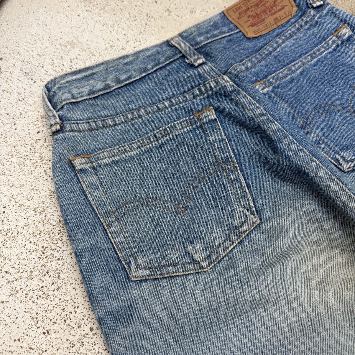 Levi's Vintage 90s Levis W606 High Waist Denim Pants Size 29" - 13 Thumbnail