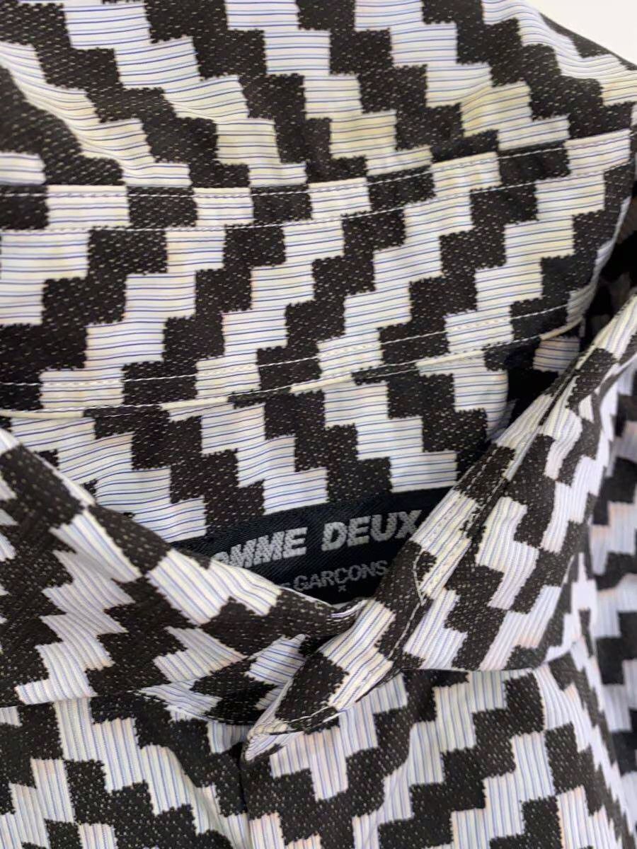 Comme des Garcons Homme Deux Zig Zag Pattern Button Shirt Size US S / EU 44-46 / 1 - 4 Thumbnail